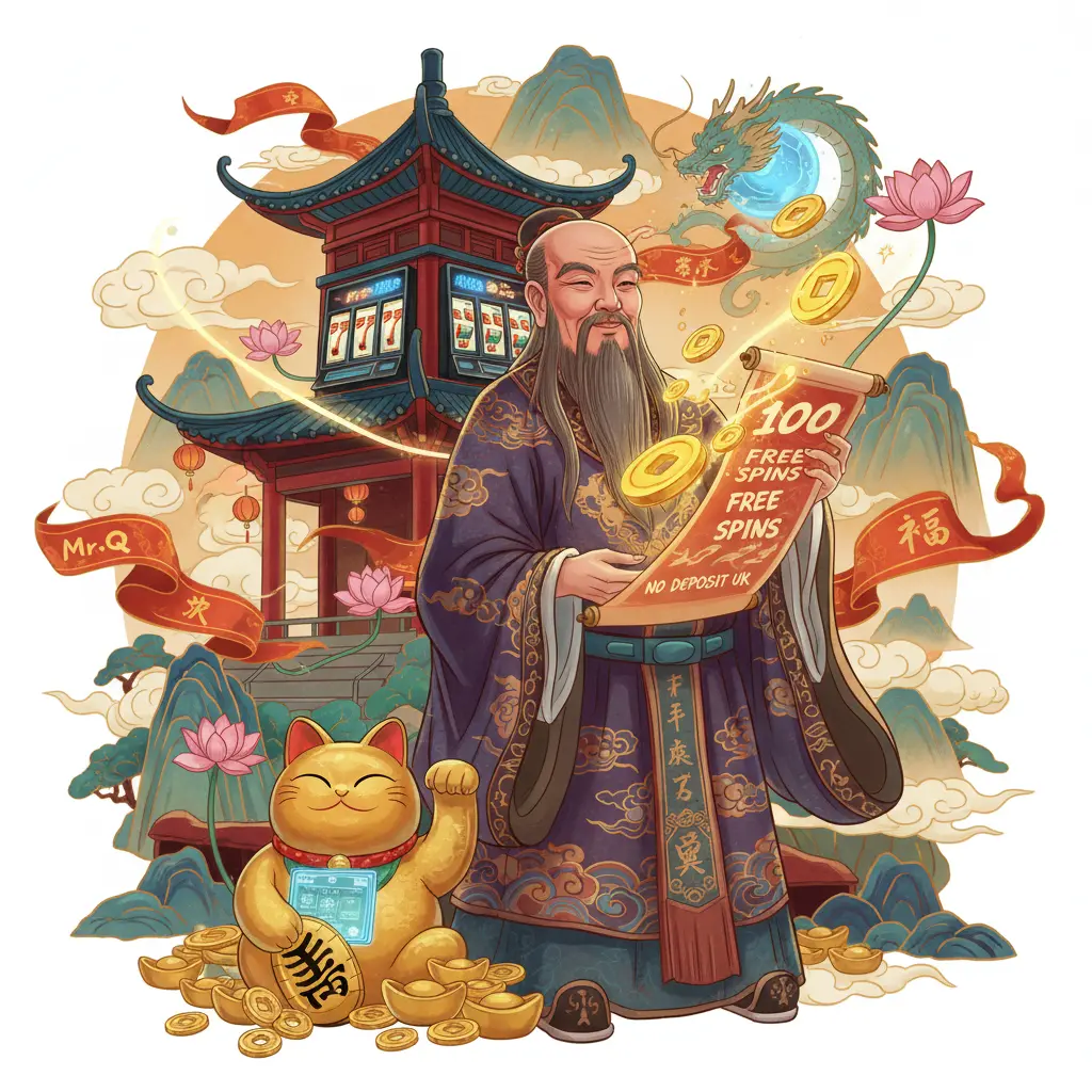 free 100 spins no deposit uk - MrQ